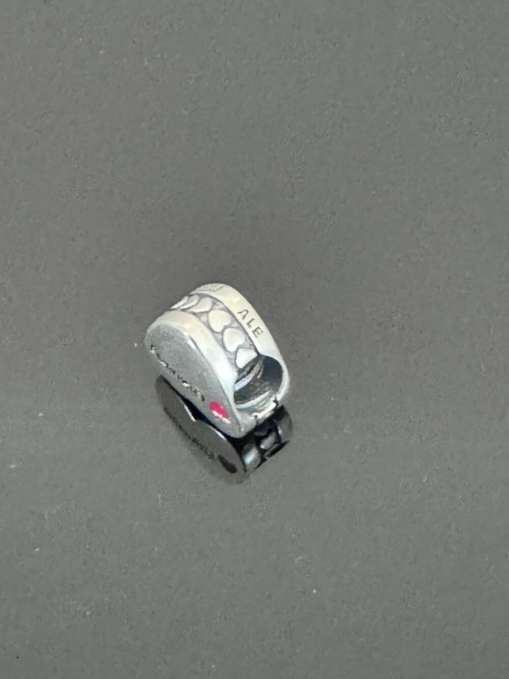 Authentic Pandora Lithuania Flag Heart Exclusive Charm - Picture 7 of 7